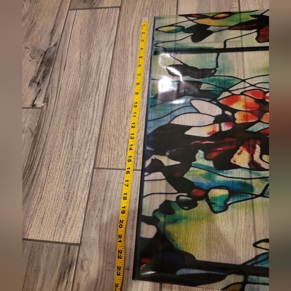 Stained Glass floral contact paper - Picture 7 of 9